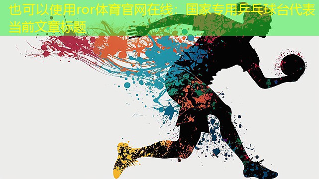 国家专用乒乓球台